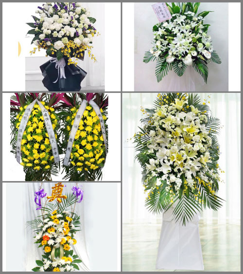 福建龙岩武平县万安乡白事花篮预定